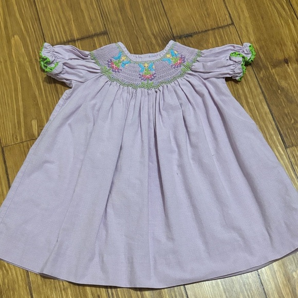 Shrimp & Grits Kids Other - Shrimp & Grits Kids Purple Tinkerbell Dress Size 12 Months